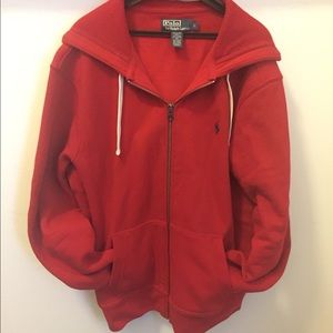 Polo red jacket